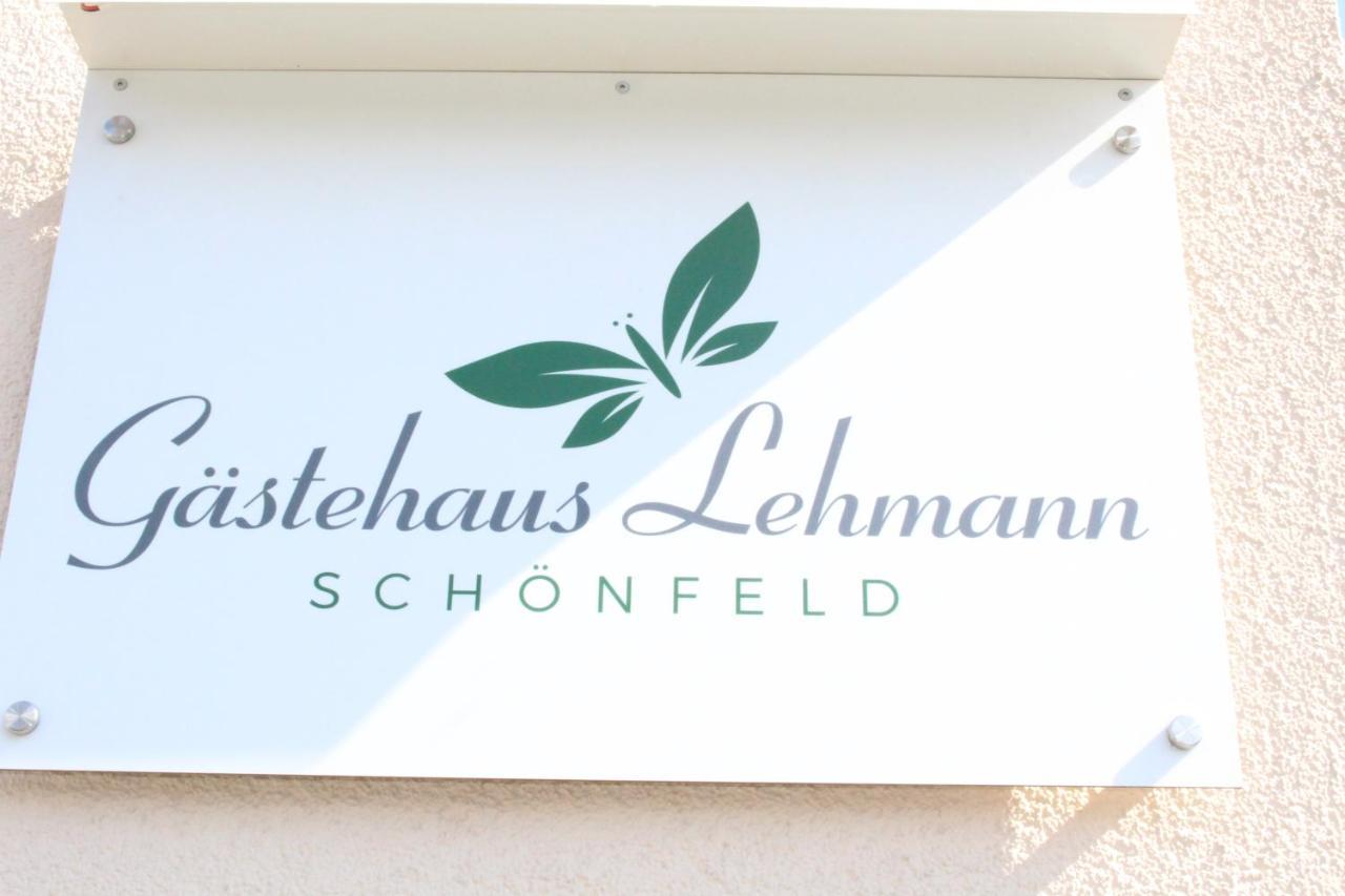 Schonfeld  Gaestehaus Lehmann מראה חיצוני תמונה